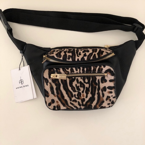 anine bing belt bag